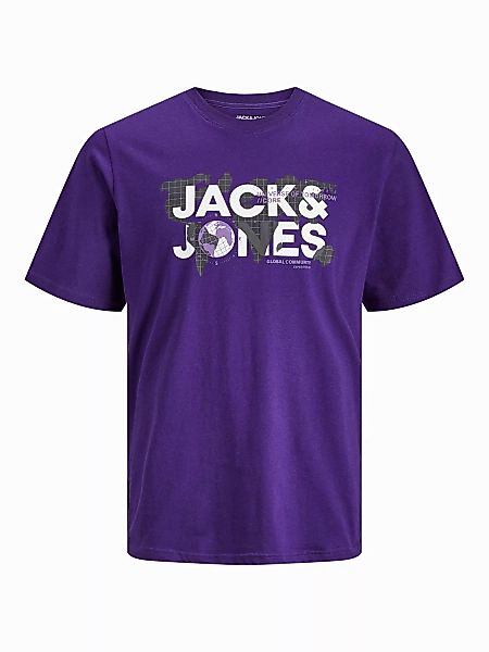 Jack & Jones Herren Rundhals T-Shirt JCODUST - Regular Fit günstig online kaufen