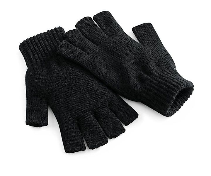 Beechfield® Strickhandschuhe Fingerlose Handschuhe Strick Herren günstig online kaufen