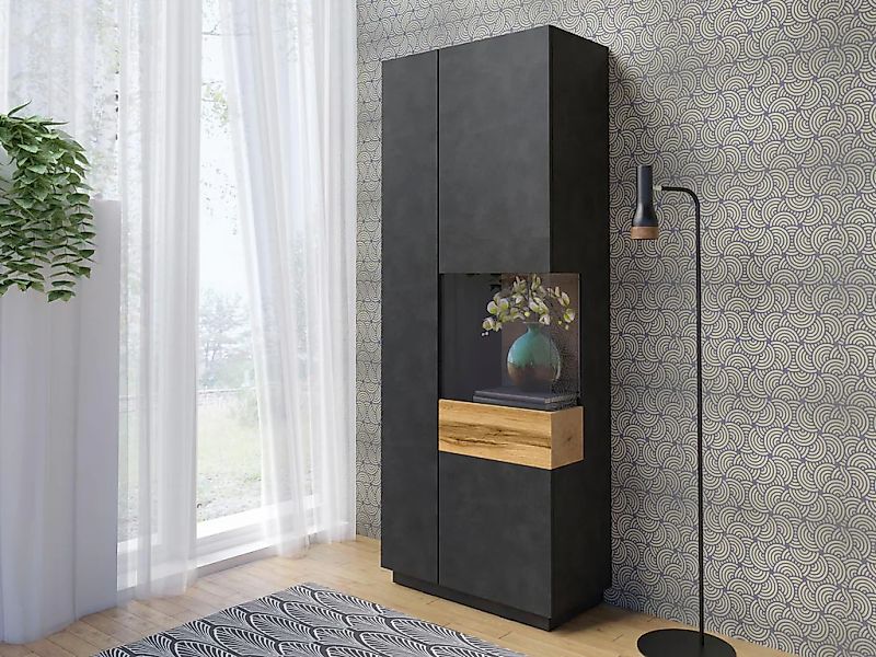 OTTO home Vitrine "SILKE" Höhe 207 cm günstig online kaufen