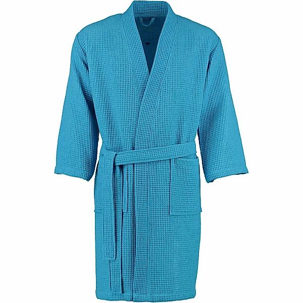 Vossen Bademäntel unisex Kurzmantel Rom - Farbe: turquoise - 5570 - M günstig online kaufen