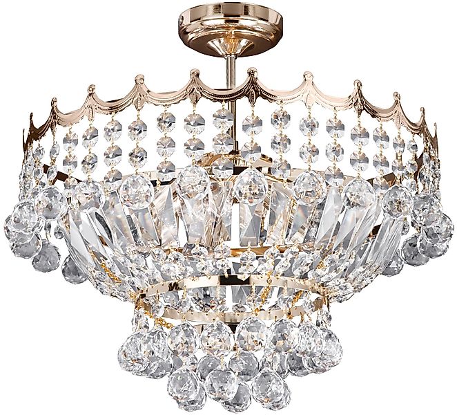 Searchlight Kronleuchter »Deckenleuchte Versailles, 5-flammig«, 5 flammig, günstig online kaufen