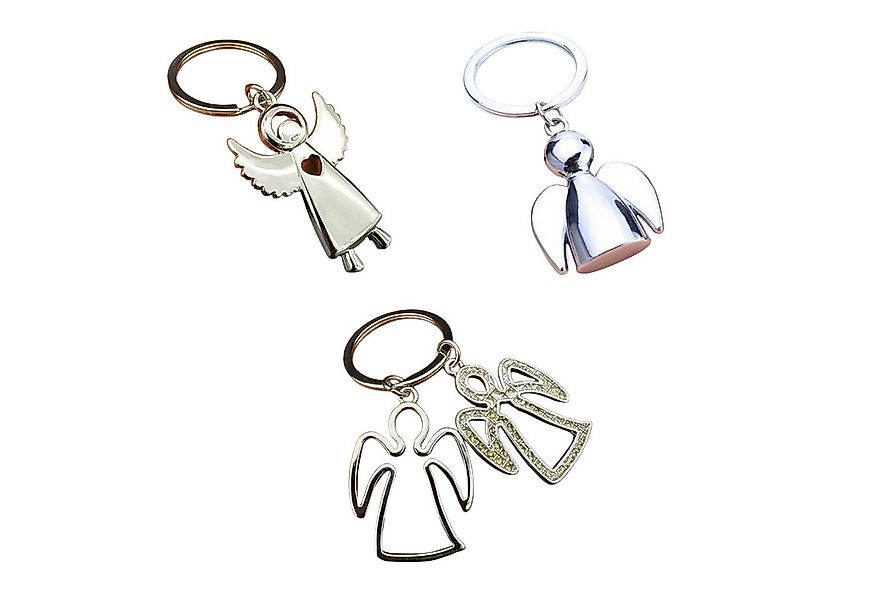 Jumpeak Schlüsselanhänger 3 Engelsflügel Metall Schlüsselanhänger, Taschens günstig online kaufen