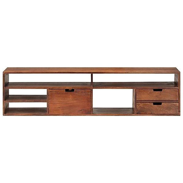 Tv-schrank 140x30x35 Cm Massivholz Akazie günstig online kaufen