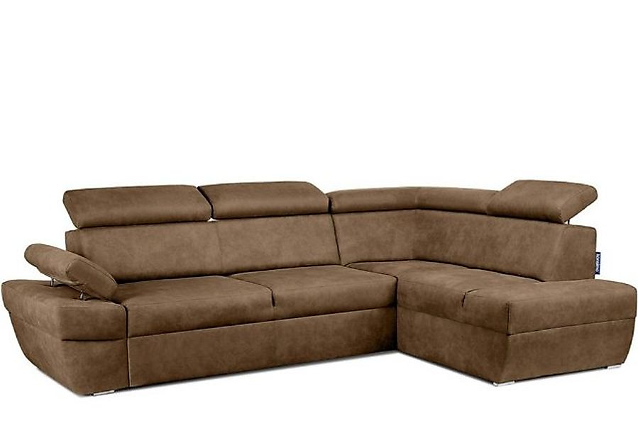 KONSIMO® Ecksofa RATLO Ecksofa, mit Bettfunktion günstig online kaufen