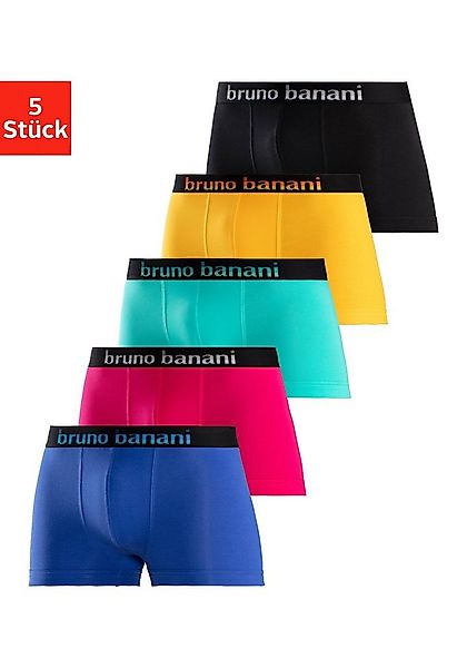 Bruno Banani Boxer "Boxershorts für Herren", 5 Stk. mit Streifen Logo Webbu günstig online kaufen