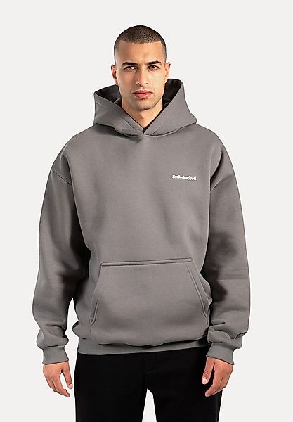 Smilodox Hoodie Tamio, Regular Fit Kapuzenpullover mit Prints auf Brust & R günstig online kaufen