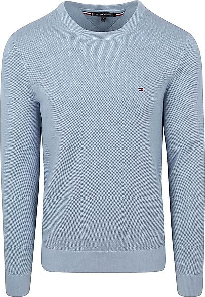 Tommy Hilfiger Structure Pullover Indigo  - Größe XL günstig online kaufen