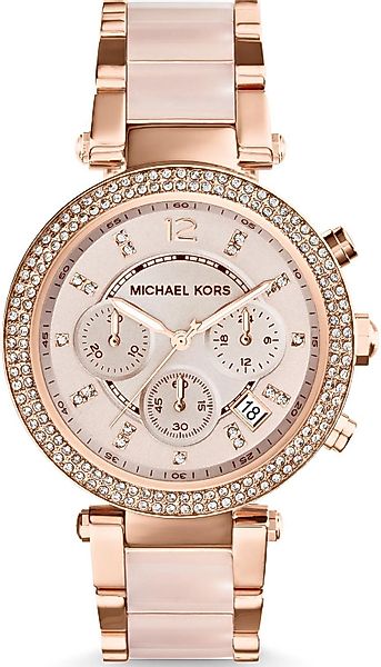 MICHAEL KORS Chronograph PARKER MK5896, Quarzuhr, günstig online kaufen