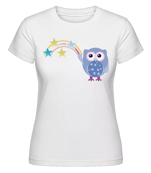 Süße Eule Mit Sternen · Shirtinator Frauen T-Shirt günstig online kaufen