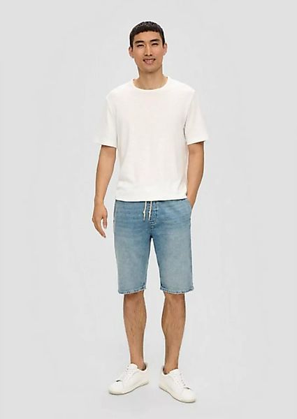 s.Oliver Stoffhose Jeans-Shorts / Regular Fit / Mid Rise / Straight Leg / m günstig online kaufen