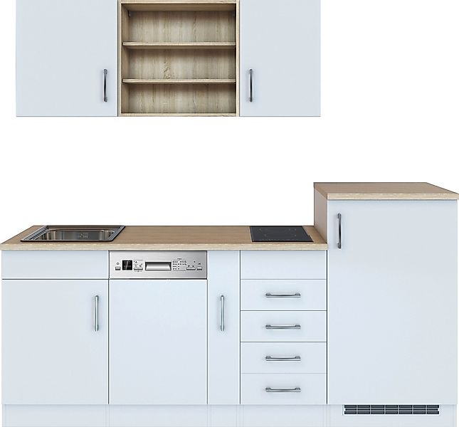 HELD MÖBEL Küche "Mali", Breite 210 cm, mit E-Geräten günstig online kaufen