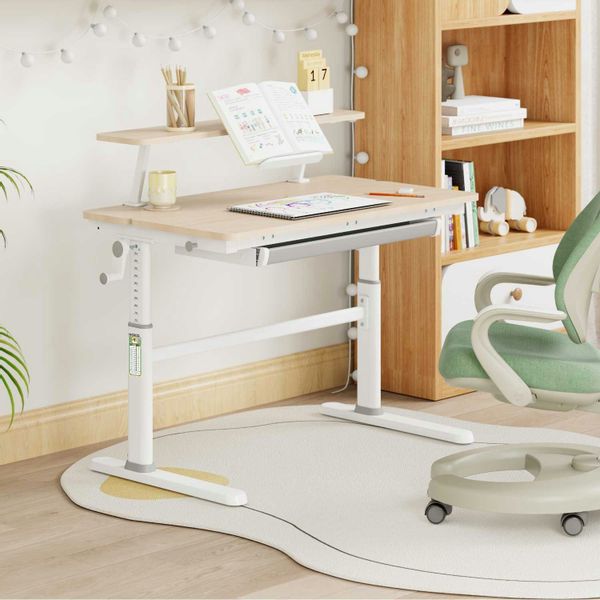 HOKO Kinderschreibtisch Ergo Jugend Schreibtisch höhenverstellbar günstig online kaufen