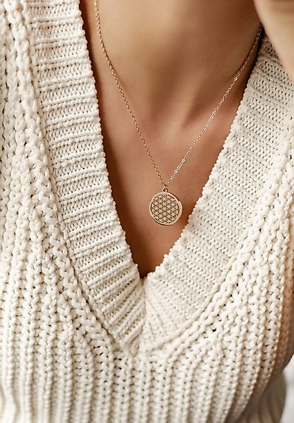Hey Happiness Kette mit Anhänger Blume günstig online kaufen