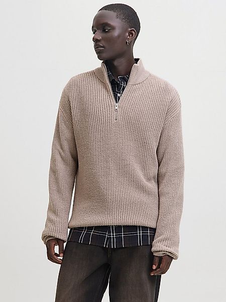 Jack & Jones Troyer JJKAITO KNIT HALF ZIP BF günstig online kaufen