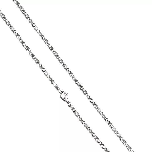 Vivance Armband "925/- Sterling Silber Armband weiß S-Panzer 19 cm" günstig online kaufen