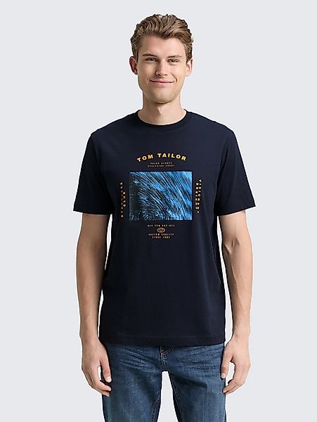 TOM TAILOR T-Shirt T-Shirt T-Shirt mit Foto-Print günstig online kaufen