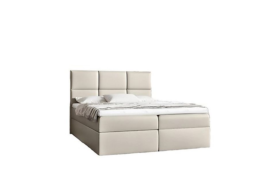 Xlmoebel Bett Boxspring-Doppelbett 160x200 mit modernem Design für Hotels - günstig online kaufen