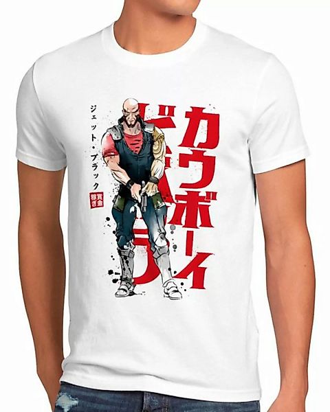 style3 Print-Shirt Herren T-Shirt Get Ready Jet anime manga swordfish cowbo günstig online kaufen