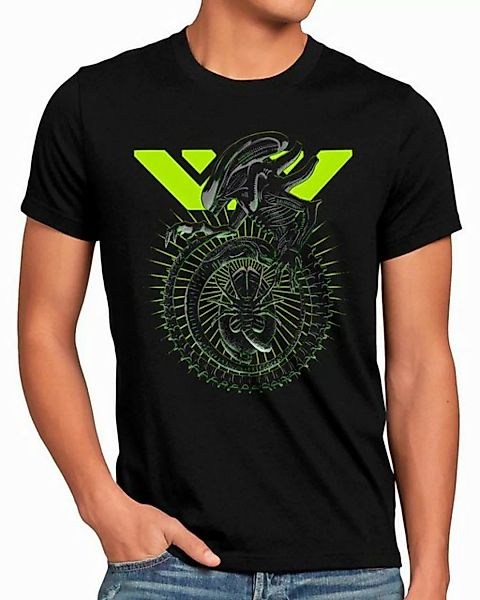 style3 T-Shirt Xeno Progress xenomorph ridley scott predator film alien günstig online kaufen