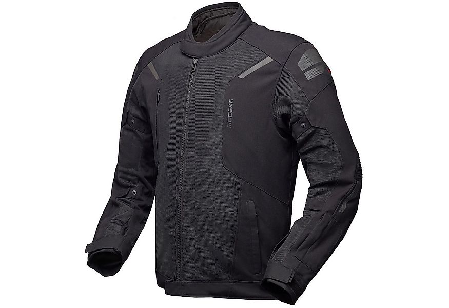 Modeka Motorradjacke Modeka Khao Air II Textiljacke schwarz atmungsaktiv günstig online kaufen