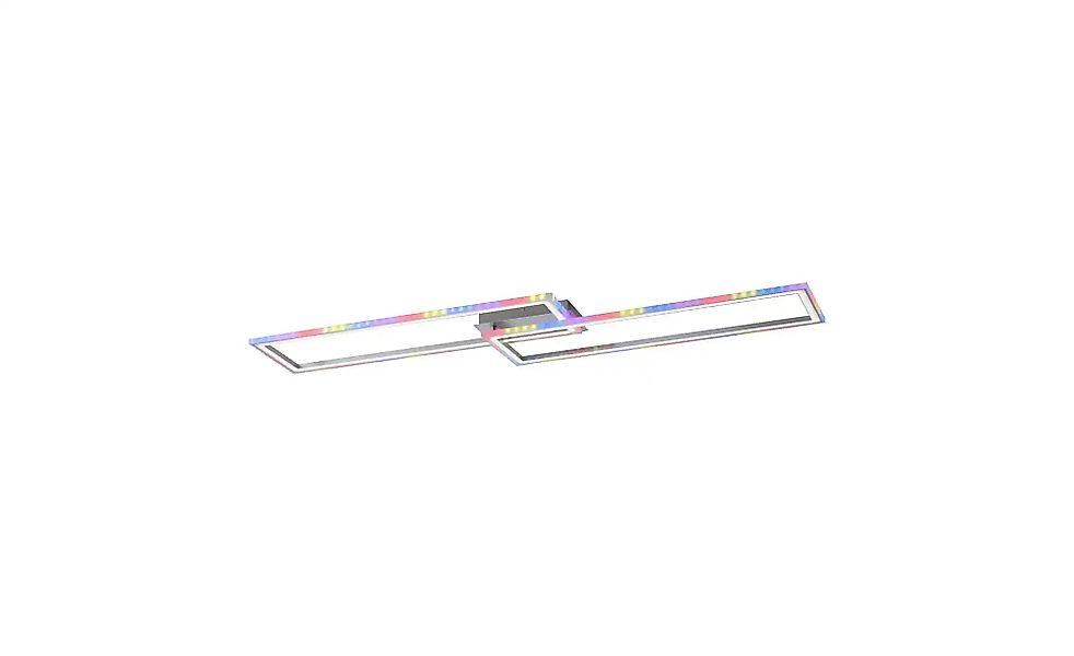 Paul Neuhaus Deckenleuchte   ¦ silber ¦ Maße (cm): B: 121 H: 7 T: 72.0 Lamp günstig online kaufen