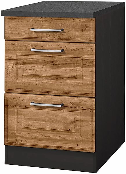 KOCHSTATION Unterschrank "KS-Stockholm", hochwertige MDF-Fronten günstig online kaufen