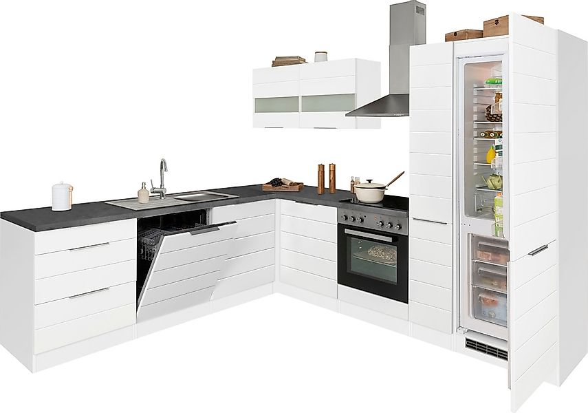 KOCHSTATION Winkelküche "KS-Luhe" Stellbreite 240x270 cm, wahlweise mit ode günstig online kaufen