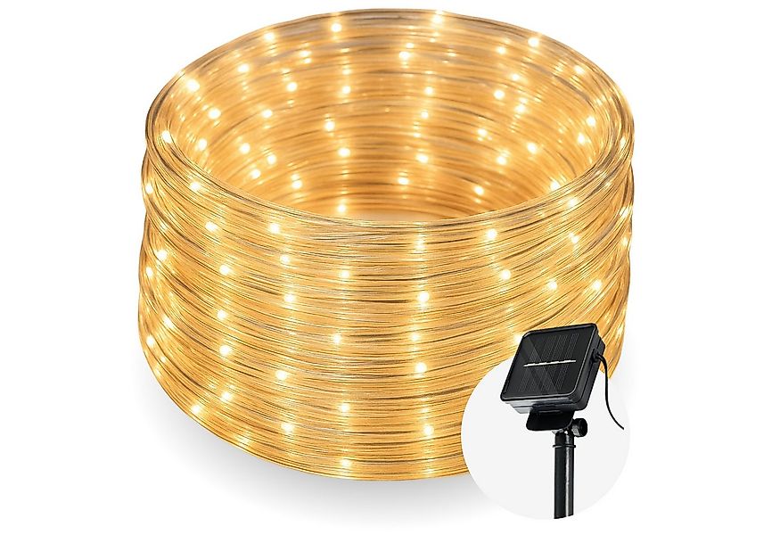 COZY HOME LED-Lichterkette Schlauch LED Stecker & Solar -, 200 LED I 8 Modi günstig online kaufen