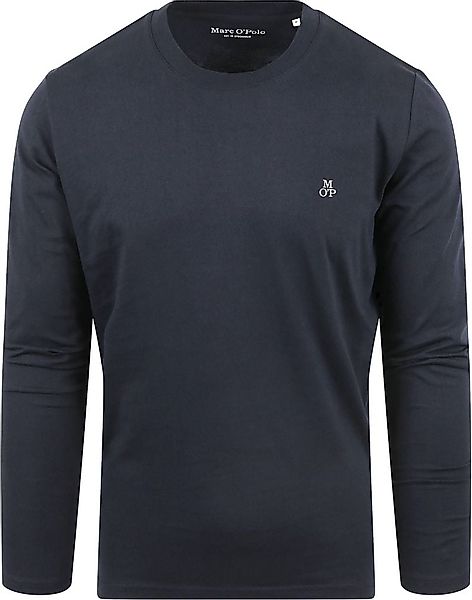 Marc O'Polo Langarmshirt mit dezentem Logo-Print günstig online kaufen