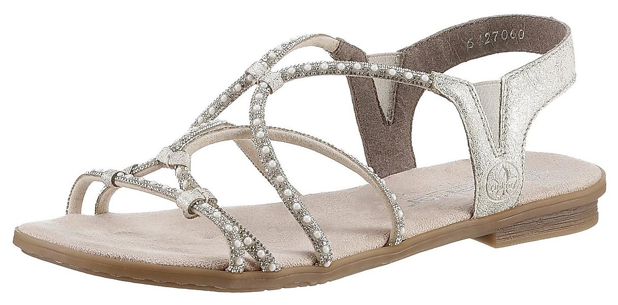 Rieker Riemchensandale, Sommerschuh, Sandalette, Blockabsatz, mit Gummizüge günstig online kaufen