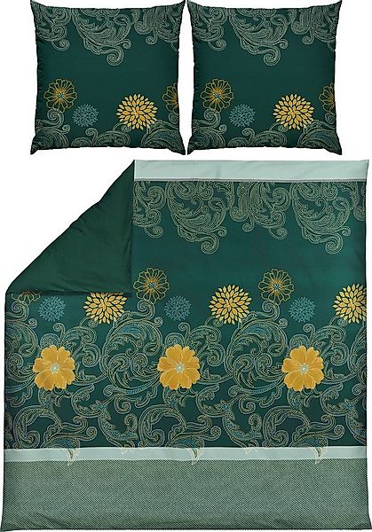 REDBEST Bettwäsche Wendebettwäsche, Mako-Satin, Satin Paisley günstig online kaufen