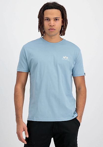 Alpha Industries Rundhalsshirt "BASIC T SMALL LOGO" Baumwolle, regular fit günstig online kaufen