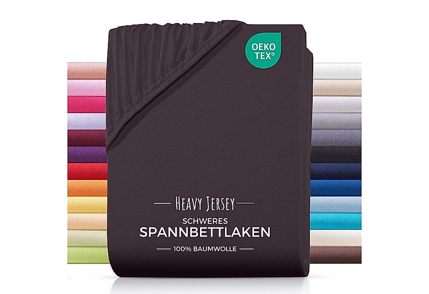 Carpe Sonno Spannbettlaken Heavy Jersey 90x200 100x200 120x200 140x200 160x günstig online kaufen