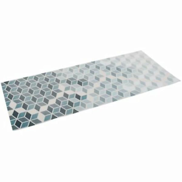 Pergamon Küchenläufer Teppich Trendy Retro Teppichläufer blau/grau Gr. 60 x günstig online kaufen