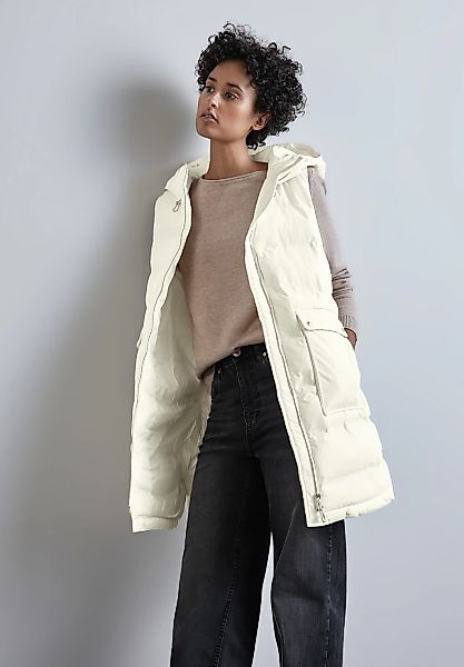 STREET ONE Longweste gesteppt und mit günstig online kaufen
