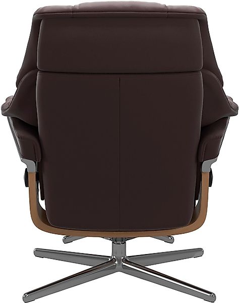 Stressless Relaxsessel "Reno", mit Cross Base, Größe S, M & L, Holzakzent E günstig online kaufen