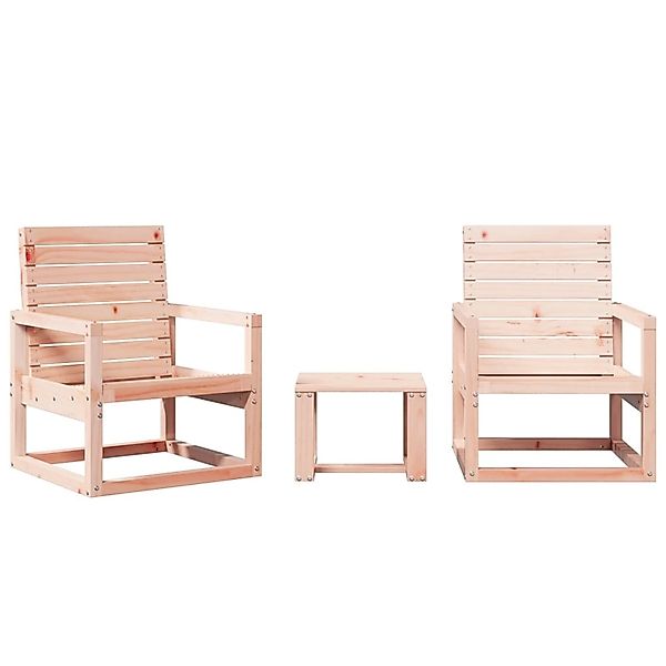 vidaXL 3-Tlg Garten-Lounge-Set Massivholz Douglasie 832555 günstig online kaufen