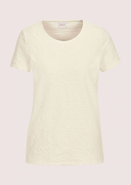 MADELEINE Kurzarmshirt "Shirt Stylisches Blusenshirt mit Rundhals" Crash-Op günstig online kaufen