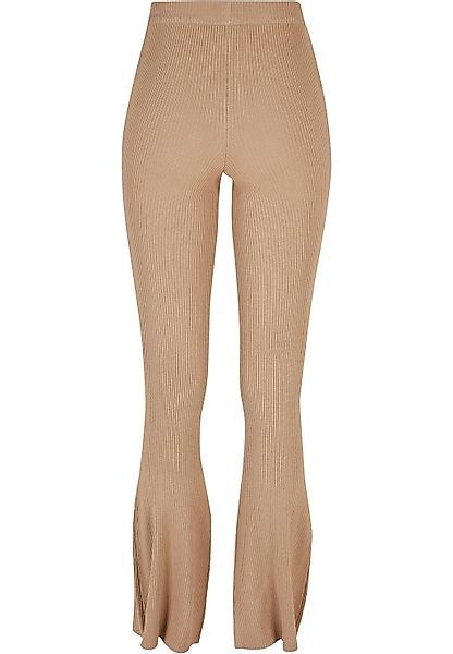 URBAN CLASSICS Leggings "Urban Classics Damen Ladies Rib Knit Bootcut Leggi günstig online kaufen