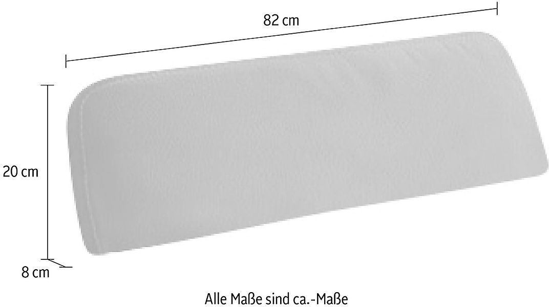 W.SCHILLIG Sofakissen "run", Nierenkissen, Breite 82 cm günstig online kaufen