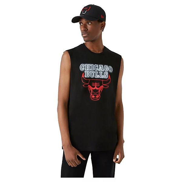 New Era Nba Neon Chicago Bulls Ärmelloses T-shirt M Black günstig online kaufen