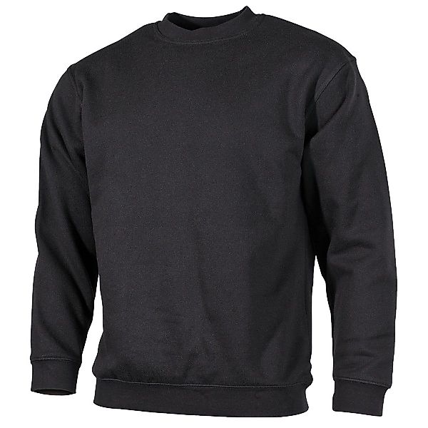 MFH Langarmshirt Sweatshirt, schwarz, "PC", 340g/m² günstig online kaufen