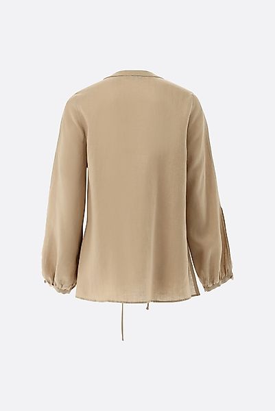 Tunika aus Leinen mit Bindeband günstig online kaufen