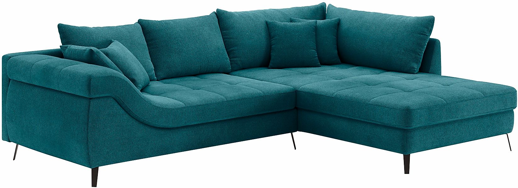 Mr. Couch Ecksofa "Portofino, L-Form", Mit Kaltschaumpolsterung, bis 140 kg günstig online kaufen