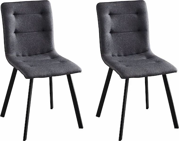 INOSIGN Polsterstuhl »Marla«, (Set), 2 St., Stoff günstig online kaufen