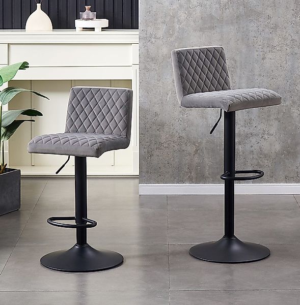 JYMTOM Barhocker 2er-Set Barhocker, höhenverstellbar, 360° günstig online kaufen