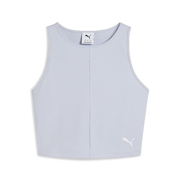 PUMA T-Shirt WARDROBE ESS Geripptes Crop-Top günstig online kaufen