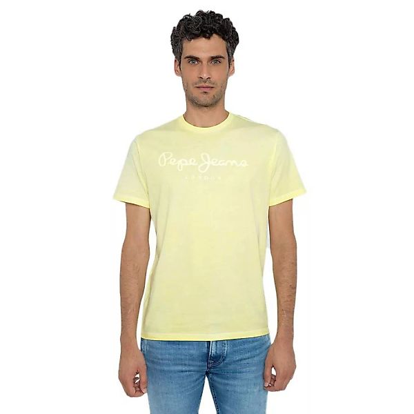 Pepe Jeans West Sir Kurzärmeliges T-shirt S Sorbet Lemon günstig online kaufen