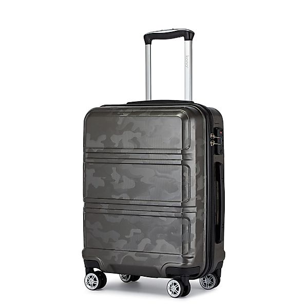 KONO Hartschalen-Trolley mit TSA-Schloss - Reisekoffer günstig online kaufen