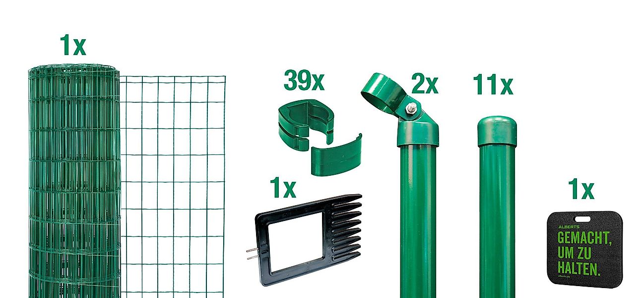 Alberts Schweißgitter Fix-Clip Pro®, (Set), Höhe: günstig online kaufen